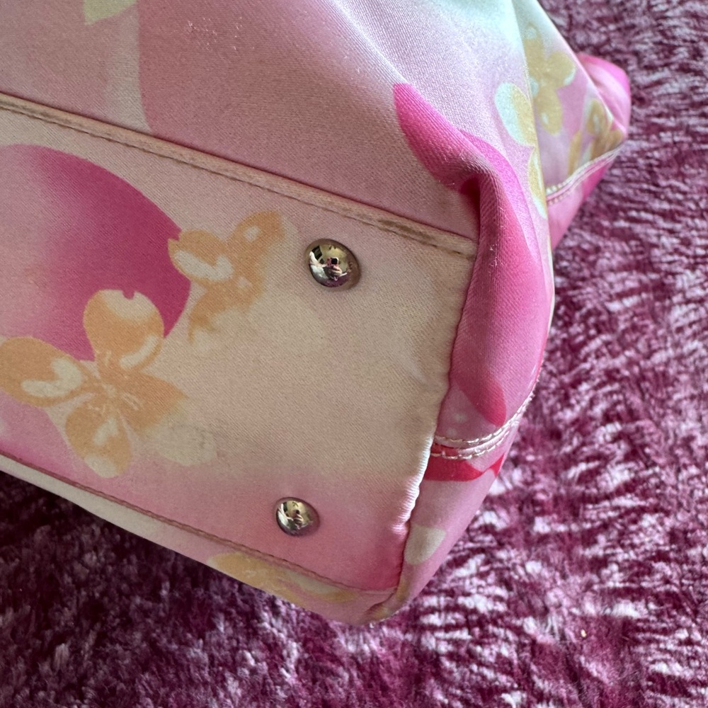 Salvatore Ferragamo satin Floral Tote Bag - Picture 8 of 9